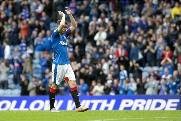 Rangers Andy Halliday Expresses Gratitude to Fans Amidst League Cup Tie Against Peterhead at Ibrox Stadium