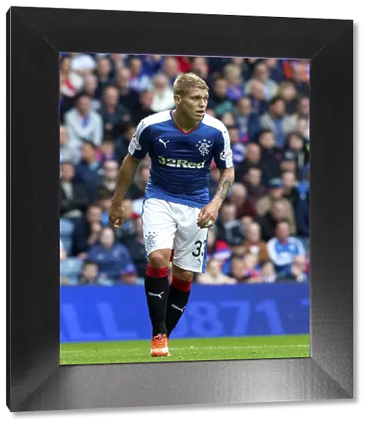 Rangers Martyn Waghorn in Action at Ibrox Stadium: League Cup First Round (2003 Scottish Cup Winner)