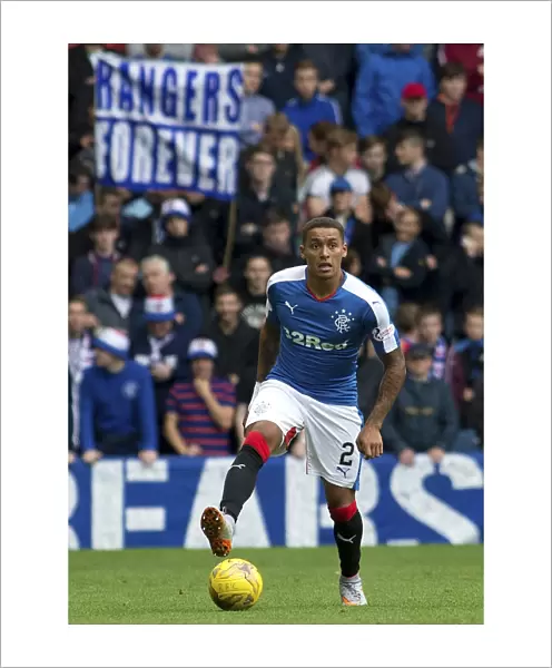 James Tavernier in League Cup Action at Ibrox Stadium - Scottish Cup Champion (2003)