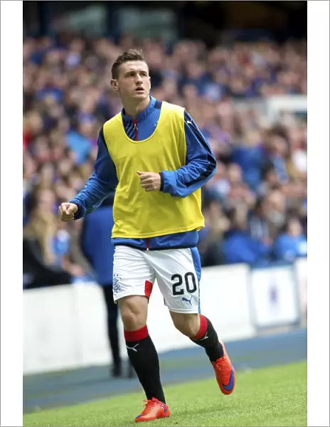 Rangers Fraser Aird in Action: League Cup First Round vs Peterhead at Ibrox Stadium (Scottish Cup Champions 2003)
