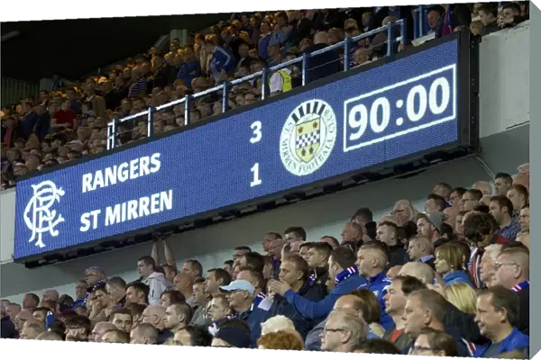 Rangers vs St Mirren: Ibrox Stadium - 2003 Scottish Cup Championship Match Scoreboard