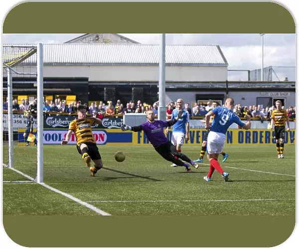 Kenny Miller Scores First Goal for Rangers in Ladbrokes Championship at Alloa Athletic's Indodrill Stadium