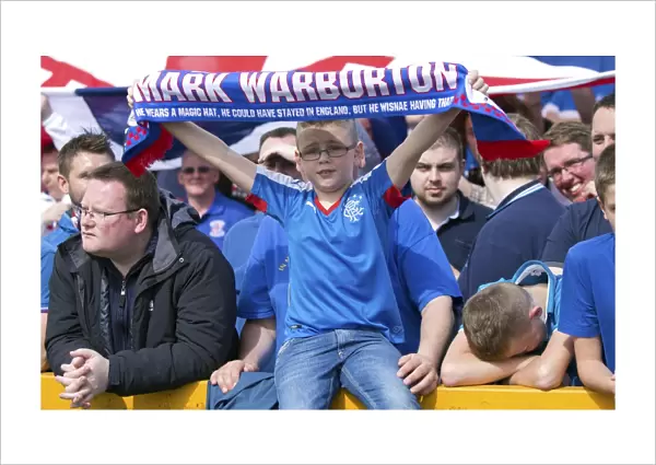 Rangers Fans Triumph: Alloa Athletic vs Rangers, Ladbrokes Championship - Indodrill Stadium