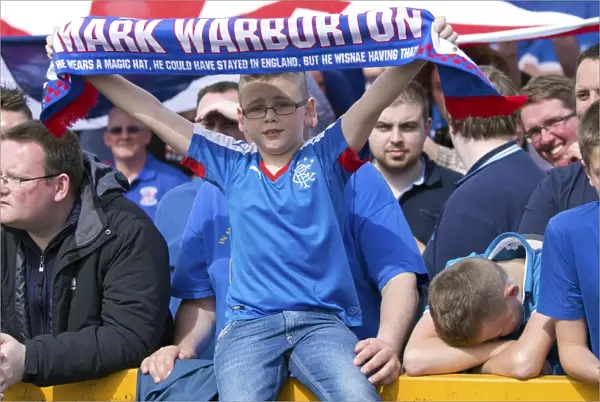 Rangers Fans Triumph: Alloa Athletic vs Rangers, Ladbrokes Championship - Indodrill Stadium