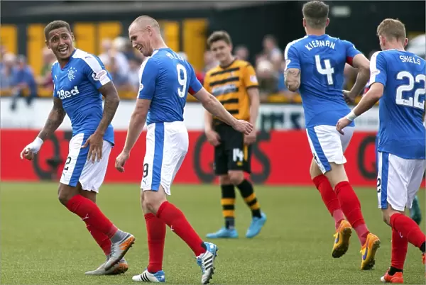 Shock and Disbelief: Tavernier's Stolen Goal by Miller in Rangers Championship Match against Alloa Athletic