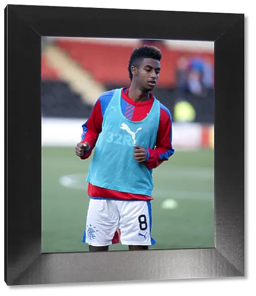 Gedion Zelalem: Rangers Football Club Star's Pre-Match Focus at Airdrieonians Excelsior Stadium (League Cup Round Two)