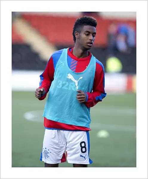 Gedion Zelalem: Rangers Football Club Star's Pre-Match Focus at Airdrieonians Excelsior Stadium (League Cup Round Two)