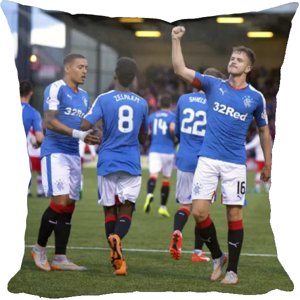 Andy Halliday's Dramatic League Cup Goal for Rangers at Airdrieonians Excelsior Stadium