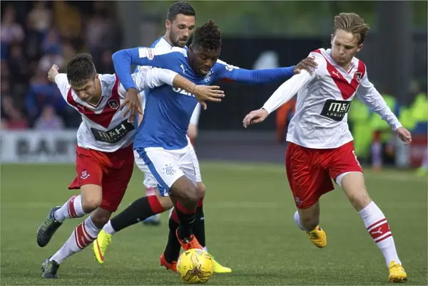 Rangers Nathan Oduwa Thrills in League Cup Clash Against Airdrieonians at Excelsior Stadium