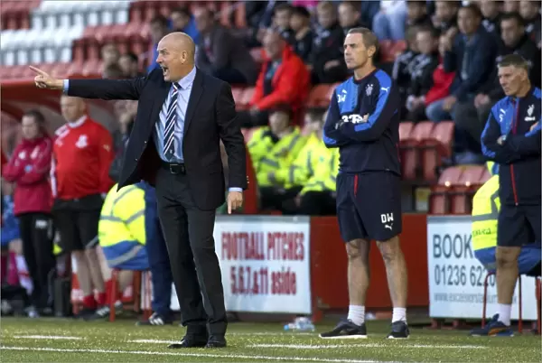 Mark Warburton Driving Rangers Forward in League Cup Showdown at Airdrieonians Excelsior Stadium