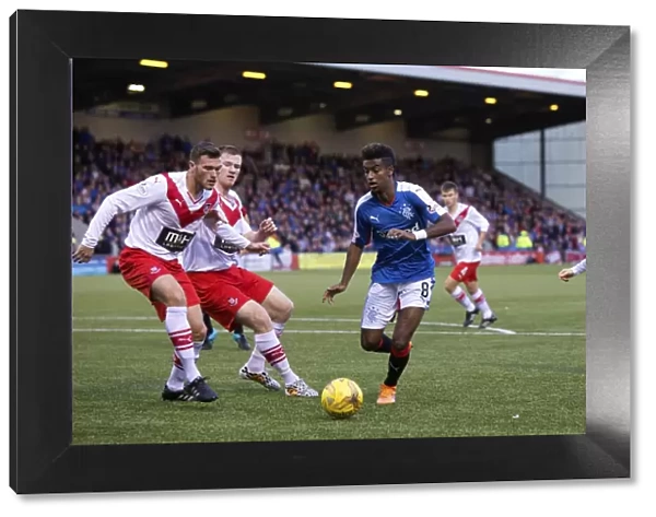Rangers Gedion Zelalem Stars in League Cup Battle against Airdrieonians at Excelsior Stadium
