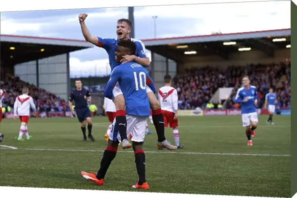 Andy Halliday's Dramatic League Cup Goal: Rangers vs Airdrieonians at Excelsior Stadium