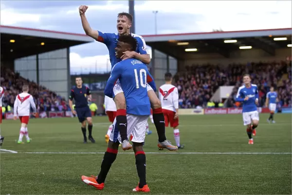 Andy Halliday's Dramatic League Cup Goal: Rangers vs Airdrieonians at Excelsior Stadium