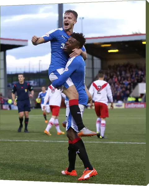 Soccer - The League Cup - Round Two - Airdrieonians v Rangers - Excelsior Stadium