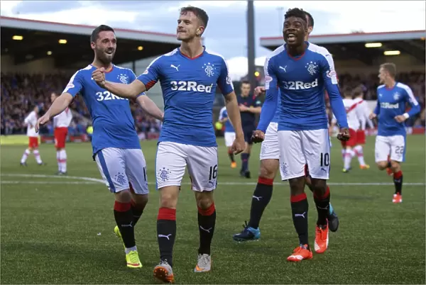 Andy Halliday's Thrilling League Cup Goal for Rangers at Airdrieonians Excelsior Stadium