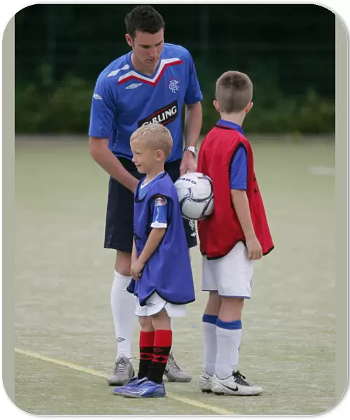 Igniting Young Soccer Stars: Rangers Football Club at Dumbarton Kids Soccer Schools