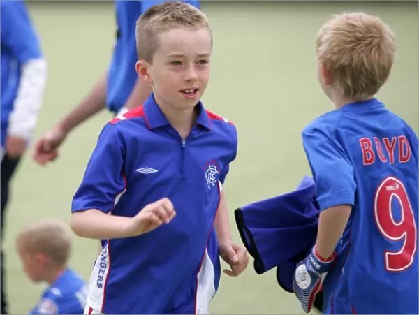 Igniting Passion for Soccer: Rangers Football Club at Dumbarton Kids Soccer Schools