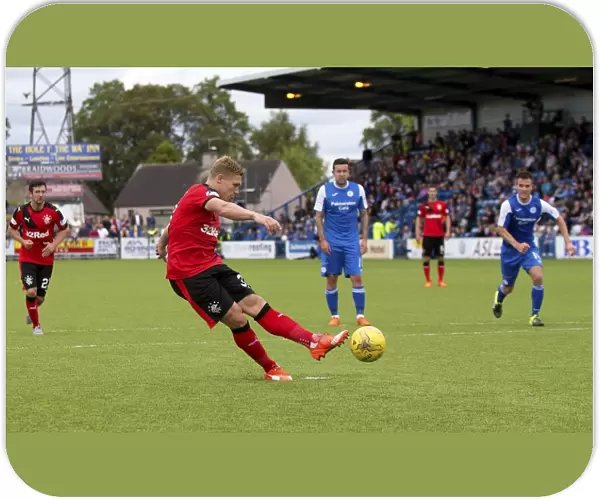 Martyn Waghorn Scores First Penalty for Rangers: Queen of the South Clash at Palmerston Park, Ladbrokes Championship