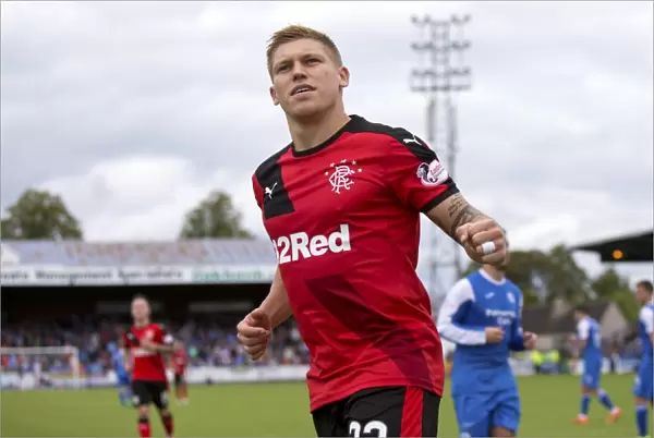 Rangers Martyn Waghorn: First Penalty Goal in Queen of the South Victory, Ladbrokes Championship, Palmerston Park