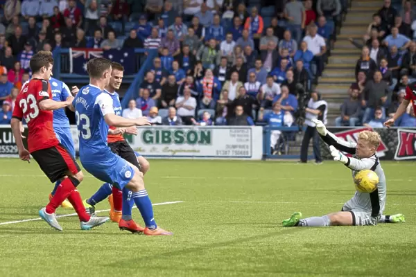 Barrie McKay Scores the Championship Goal for Rangers at Palmerston Park