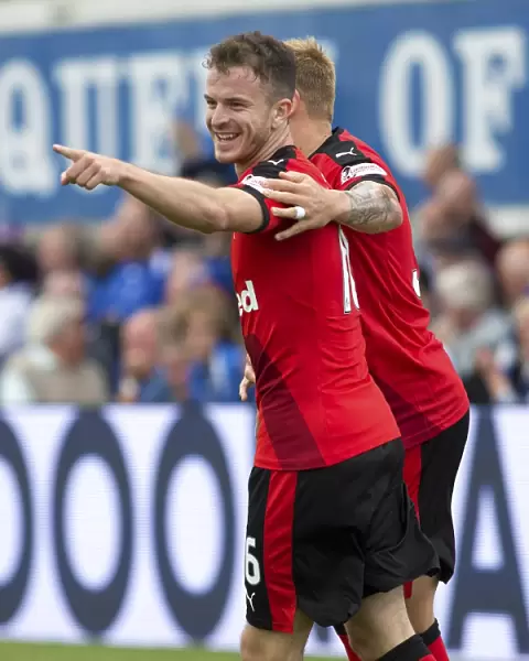 Rangers Andy Halliday: Thrilling the Crowd with the Championship-Winning Goal vs. Queen of the South