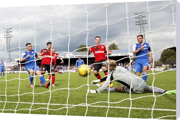 Barrie McKay Scores for Rangers in Championship Match at Palmerston Park