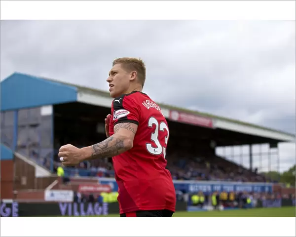 Rangers Martyn Waghorn Scores Dramatic Penalty at Palmerston Park