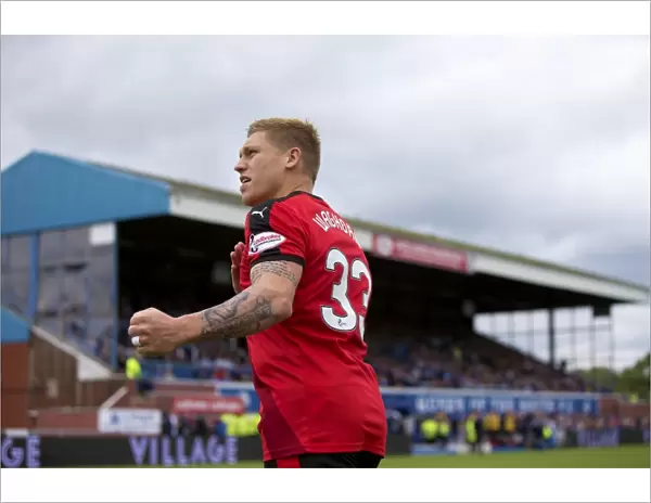 Rangers Martyn Waghorn Scores Dramatic Penalty at Palmerston Park