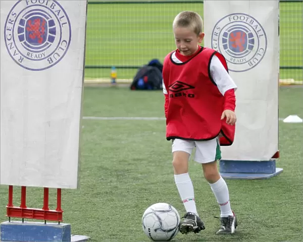 Nurturing Soccer Talent: Future Football Stars at Rangers Football Club Soccer Schools & Stirling University Kids, FITC
