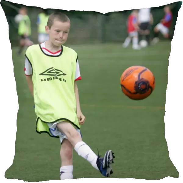 Nurturing Soccer Talent: Future Football Stars in Action at Rangers Football Club's FITC Soccer Schools, Stirling University
