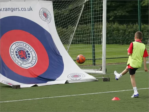 Igniting Soccer Passion: Rangers Football Club Kids Roadshow at Stirling University