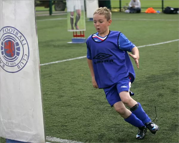 Nurturing Soccer Talent: Future Stars in Training with Rangers Football Club at Stirling University