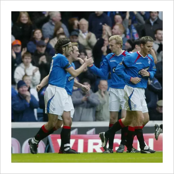 Rangers Triumph Over Dundee United: 2-1 Victory on December 6, 2003