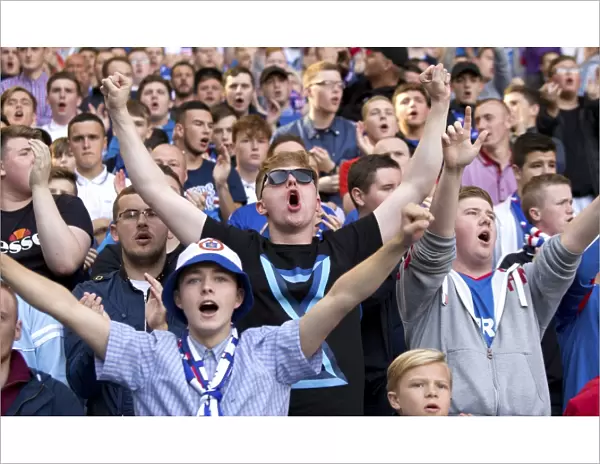 Rangers FC: Euphoric Ibrox Stadium Crowd Celebrating Scottish Cup Victory vs Raith Rovers (2003)