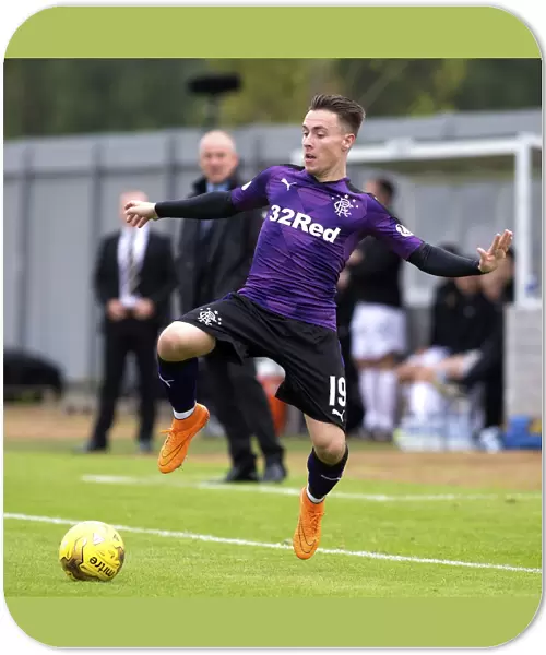 Rangers Barrie McKay in Action at Dumbarton's The Cheaper Insurance Direct Stadium (Ladbrokes Championship Match)