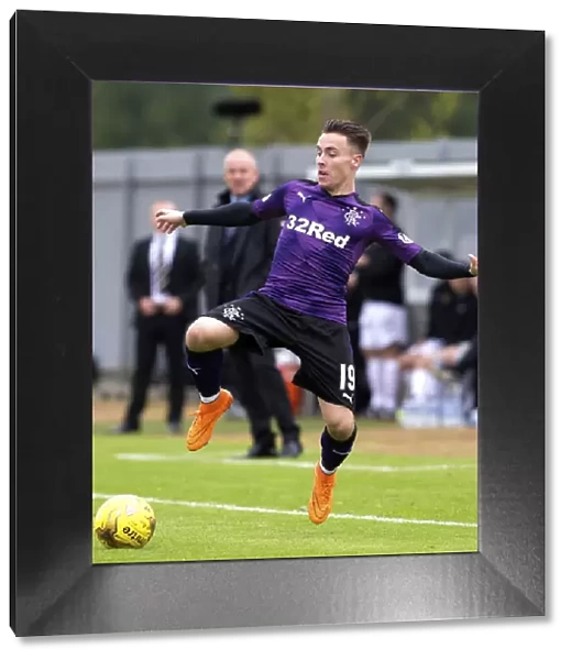 Rangers Barrie McKay in Action at Dumbarton's The Cheaper Insurance Direct Stadium (Ladbrokes Championship Match)