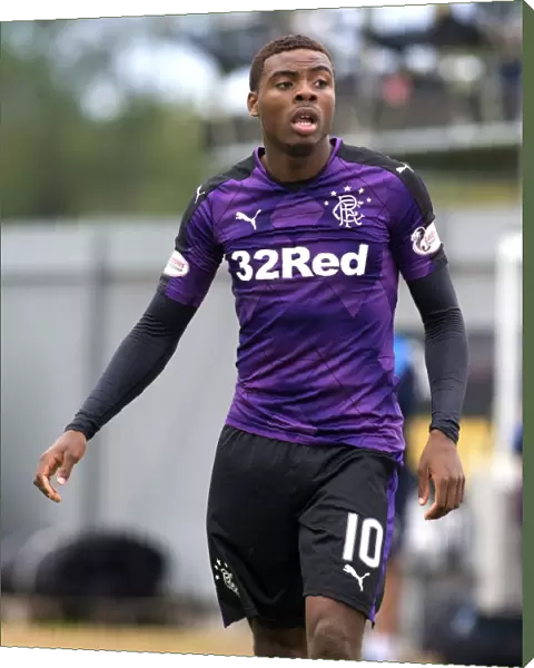 Rangers Nathan Oduwa Fights in Championship Clash against Dumbarton at The Cheaper Insurance Direct Stadium
