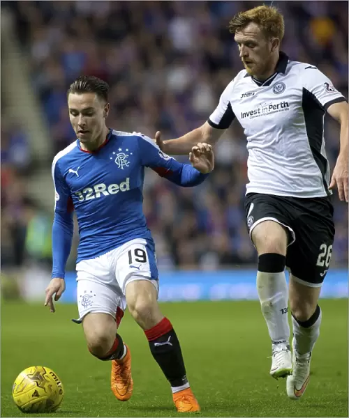 Rangers vs St. Johnstone: Barrie McKay vs Liam Craig - Scottish League Cup Clash at Ibrox Stadium