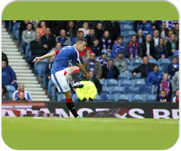 Lee Wallace Scores the Championship Goal for Rangers at Ibrox Stadium Against Falkirk, Scottish Cup Champions (2003)