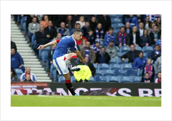 Lee Wallace Scores the Championship Goal for Rangers at Ibrox Stadium Against Falkirk, Scottish Cup Champions (2003)