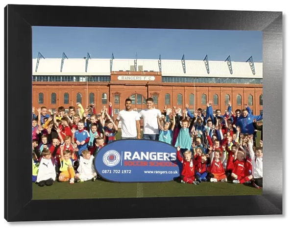 A Special Day with Rangers Soccer School: Training and Penalty Shootout with Wes Foderingham and Rob Kiernan