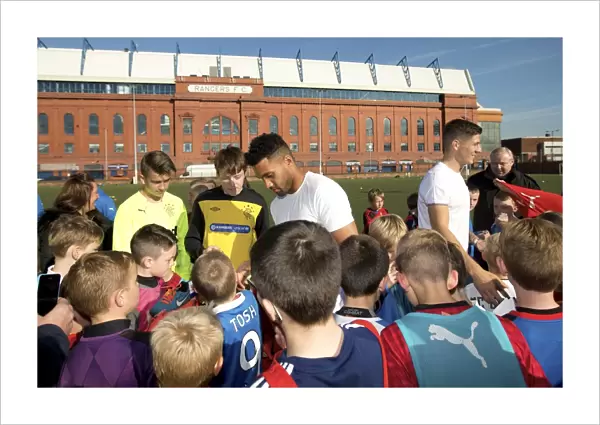 Rangers Football Club: Ibrox Complex - Homecoming with Wes Foderingham and Rob Kiernan: Nurturing Football Talent (Scottish Cup Winners 2003) - A Day at the Rangers Soccer School