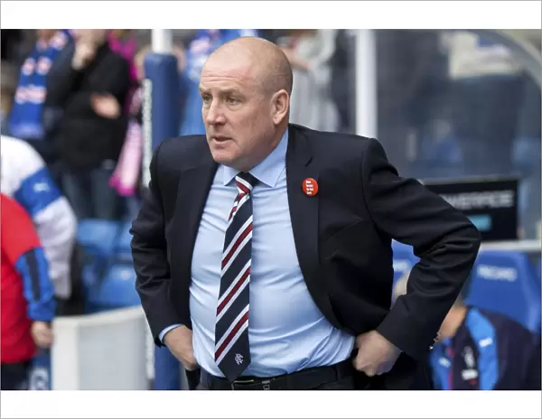 Mark Warburton at Ibrox: Championship Clash Against Queen of the South