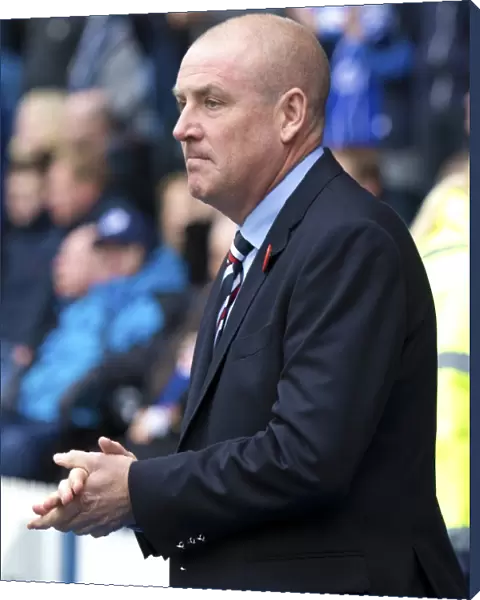 Mark Warburton Leads Rangers: Championship Clash Against Queen of the South at Ibrox Stadium