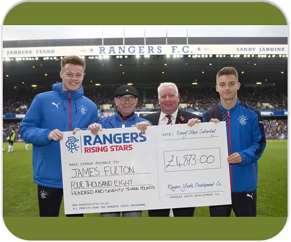 Rangers Football Club: Alex MacDonald and Scottish Cup Winning Rising Star Celebrate Victory at Ibrox Stadium (2003)