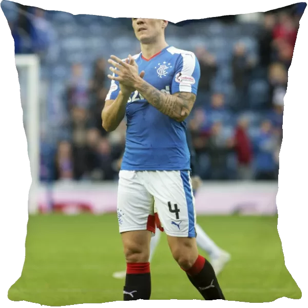 Rangers vs Queen of the South: Rob Kiernan at Ibrox Stadium - Scottish Cup Championship Match (2003) - Rangers Player in Action