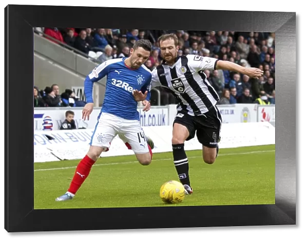 Rangers vs St Mirren: Clash of Nicky Clark and Andy Webster in Ladbrokes Championship at New St Mirren Park