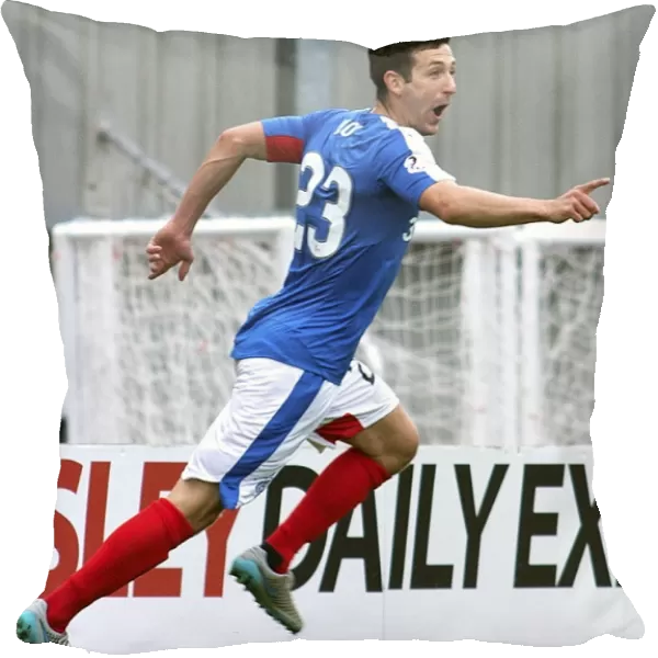 Rangers Jason Holt Euphoria: Scoring the Winning Goal in St Mirren vs Rangers (Ladbrokes Championship 2023)