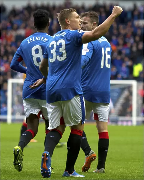 Martyn Waghorn Scores First Goal for Rangers at Ibrox Stadium