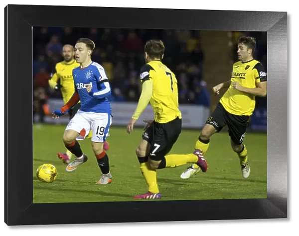 Rangers Barrie McKay in Action: Championship Showdown at Tony Macaroni Arena